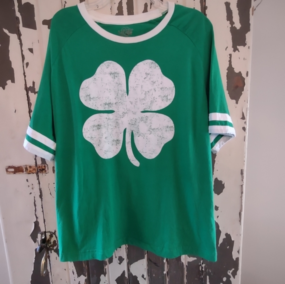 100% Cotton, Lucky Tee Shirt, 2 XL